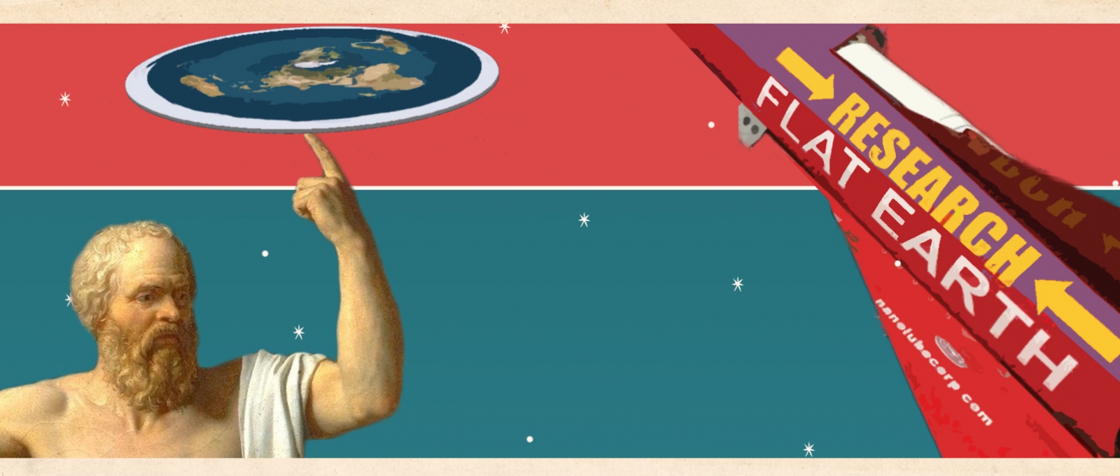 Socrate terre plate platistes