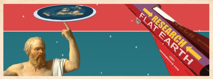 Socrate terre plate platistes